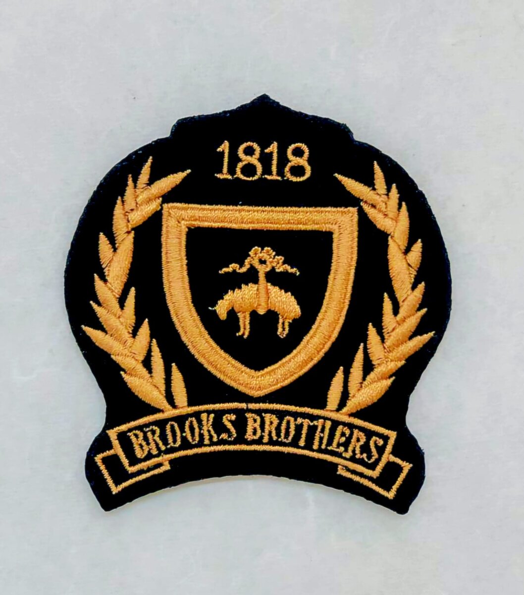 Écusson Brooks Brothers 1818